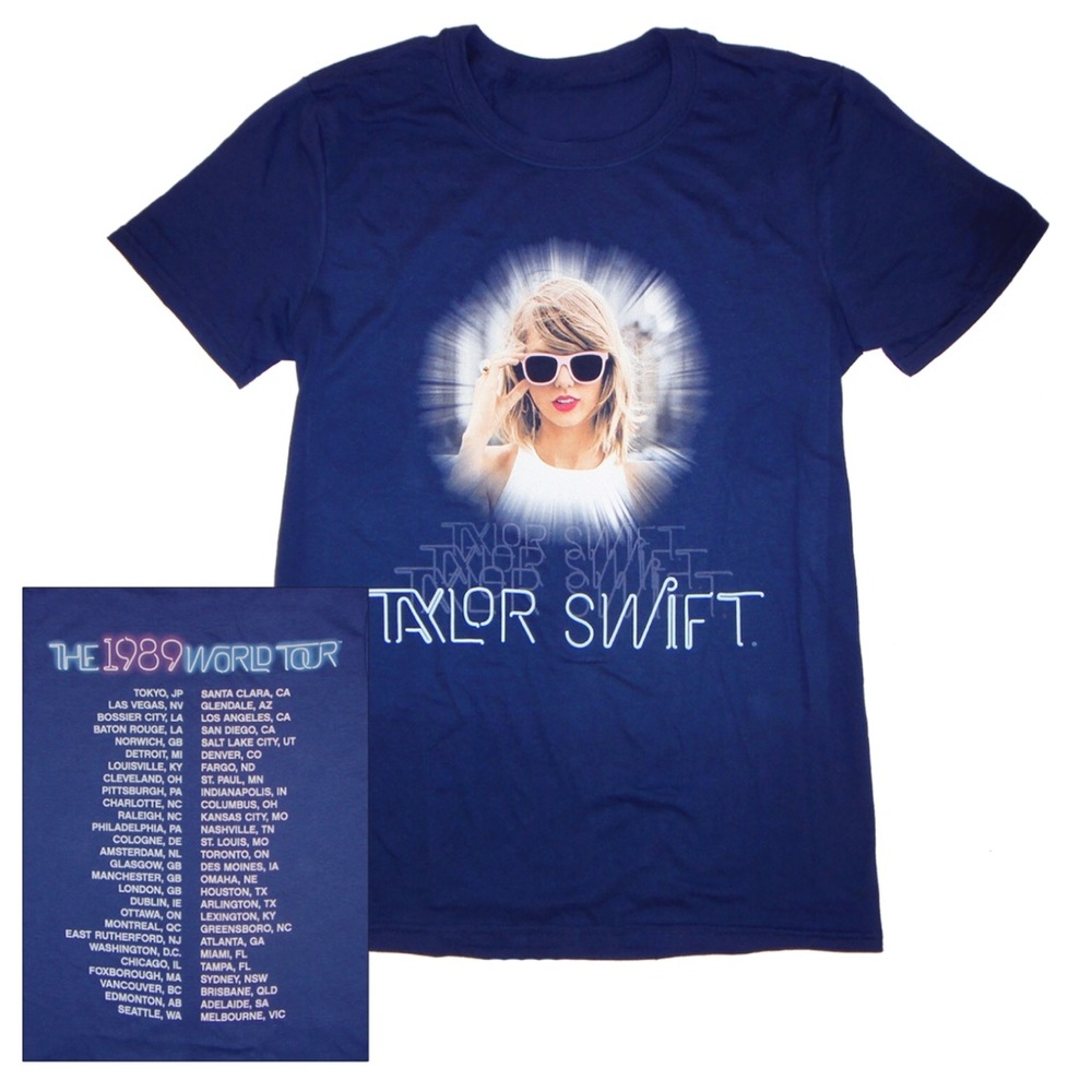 Taylor swift 1989 tour shirt